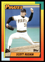 1990 Topps Traded #106T Scott Ruskin