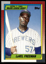 1990 Topps Debut 89 #39 LaVel Freeman