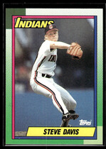 1990 Topps Base Set #428 Steve Davis