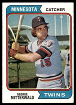 1974 Topps Base Set #249 George Mitterwald