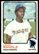 1973 Topps Base Set #378 Len Randle