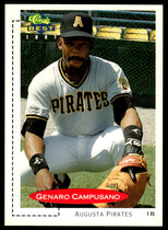 1991 Classic Classic/Best #161 Genaro Campusano