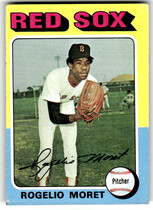 1975 Topps Base Set #8 Roger Moret