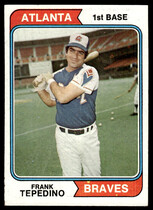 1974 Topps Base Set #526 Frank Tepedino