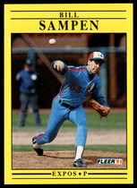 1991 Fleer Base Set #247 Bill Sampen