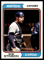 1974 Topps Base Set #653 Bob Stinson