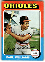 1975 Topps Base Set #97 Earl Williams