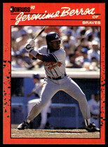 1990 Donruss Base Set #104 Geronimo Berroa