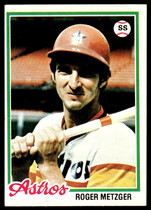 1978 Topps Base Set #697 Roger Metzger