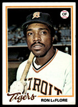 1978 Topps Base Set #480 Ron LeFlore