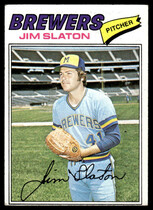 1977 Topps Base Set #604 Jim Slaton