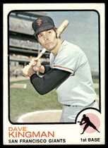 1973 Topps Base Set #23 Dave Kingman