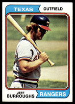 1974 Topps Base Set #223 Jeff Burroughs