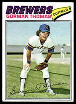 1977 Topps Base Set #439 Gorman Thomas