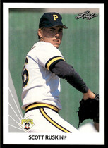 1990 Leaf Base Set #512 Scott Ruskin