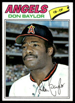 1977 Topps Base Set #462 Don Baylor