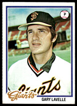 1978 Topps Base Set #671 Gary Lavelle