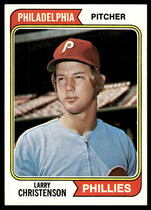 1974 Topps Base Set #587 Larry Christenson