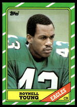 1986 Topps Base Set #278 Roynell Young