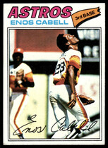 1977 Topps Base Set #567 Enos Cabell