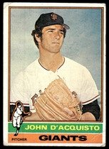 1976 Topps Base Set #628 John D'Acquisto