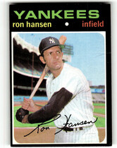 1971 Topps Base Set #419 Ron Hansen