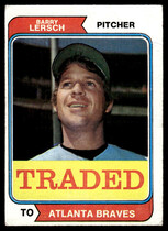 1974 Topps Traded #313 Barry Lersch