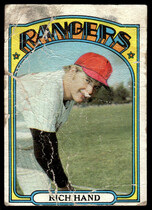 1972 Topps Base Set #317 Rich Hand