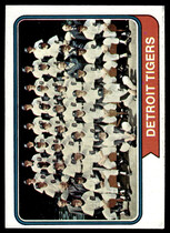 1974 Topps Base Set #94 Tigers Team