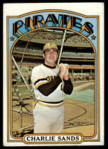 1972 Topps Base Set #538 Charlie Sands