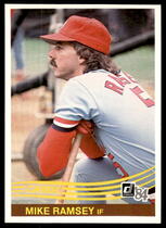 1984 Donruss Base Set #382 Mike Ramsey