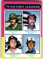 1975 Topps Base Set #310 Victory Leaders