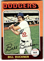 1975 Topps Base Set #244 Bill Buckner