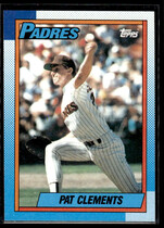 1990 Topps Base Set #548 Pat Clements