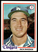 1978 Topps Base Set #605 Rick Rhoden