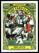 1986 Topps 1000 Yard Club #9 Mike Quick