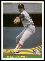 1984 Donruss Base Set #517 Mike Brown