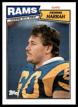 1987 Topps Base Set #152 Dennis Harrah