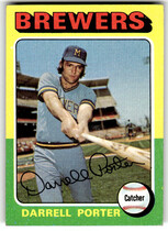 1975 Topps Base Set #52 Darrell Porter