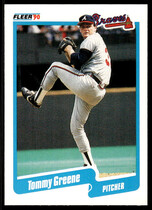 1990 Fleer Base Set #584 Tommy Greene