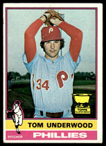 1976 Topps Base Set #407 Tom Underwood