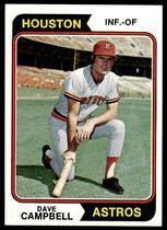 1974 Topps Base Set #556 Dave Campbell