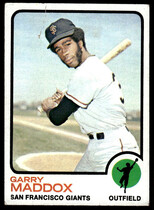 1973 Topps Base Set #322 Garry Maddox