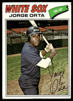 1977 Topps Base Set #109 Jorge Orta