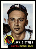 1991 Topps Archives 1953 #212 Jack Dittmer