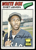 1977 Topps Base Set #58 Chet Lemon