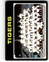 1971 Topps Base Set #336 Tigers Team