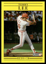 1991 Fleer Base Set #70 Terry Lee