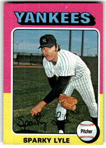 1975 Topps Base Set #485 Sparky Lyle