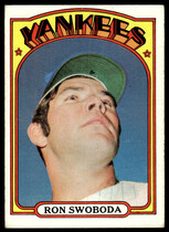 1972 Topps Base Set #8 Ron Swoboda